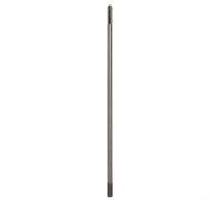 Trayne Drill Extension Connect Rod, Deep Hole Shaft, Hex Extention Holder For Hand Drill, 8Mm Hex Shank, 10Mm To 6.35mm Adapter, Silver, 300/400/500/600mm(400mm)