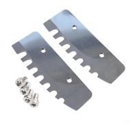 Trayne Ice Auger 8Inch Replacement Blades Power Tool Hand Ion Quantum Rocket Fast Cutting Threaded Design 2Pack