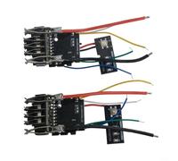 Trayne Plastic Shell Protection Board Plastic Shell Protection Circuit Board For Dewalt DCB200 20V Tool ABS Housing PCB Repair Part 2Pcs