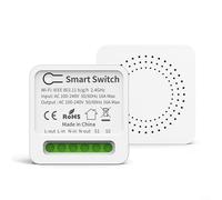 Trayne Smart Switch, 2-Way Control Module With App And Voice Support For Tuya Smart-Life,Wi-Fi Enabled, Power Restore Function, White(16A)