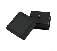 Trayne Solar Panel Square Light Replacement Top 2V Amorphous AA Rechargeable Battery Warm LED Lantern Repair 2Pack Cover(4pcs)