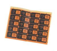 Trayne Weight Stack Labels Equipment PP Fitness Plate Identification Most Cardio Strength Machines(A)