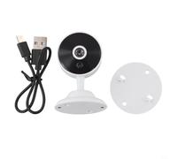 Trayneel 2MP 1080p Smart Home Security Camera with Real Time APP Alerts 2 Way Audio 100 Degree Wide Angle up to 10m for Indoor Use White