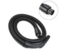 Trayneel 32mm Internal Thread Vacuum Cleaner Hose Tube Nozzle Connector Long EVA Flexible Extension Pipe Black Compatible with QW12T QW12Z VC35J ACS869 Series Household Dust Cleaning Accessory