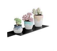 Trayneel Bathroom Faucet Shelf No Drilling Aluminum Alloy Wall Mounted Storage Shelf for Vanity Toiletries Cosmetics 30cm 40cm 50cm Gray White Black Gold(Black（30）)