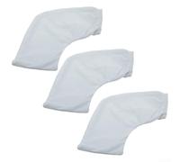 Trayneel Denser Nylon Pool Filter for AIPER Handheld Rechargeable Vacuum Compatible with Pilot H1 Model White 1 2 or 3 Pack(3pcs)