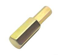 Trayneel Hexagonal Drive Replacement for Camper Jack Screw Systems 182912 Metal Hex Socket Drive Compatible with Lifting Operation Yellow 1 Pack