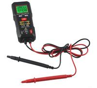 Trayneel HT93 Smart Digital Multimeter Handheld True RMS NCV Detection Auto Range with High Resolution LCD Display LED Flashlight Continuity Resistance Voltage Live Phase Test Data Hold Low