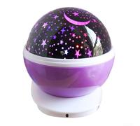 Trayneel Musical Rotating Starry Night Light with 8 Songs and Remote Control for Bedroom Nursery Decor USB Powered Projection Lamp(#3)