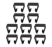 Trayneel Outdoor Rattan Furniture Clips ABS Plastic Connectors for Modular Sofa Sectional Stability Fits 4.25 cm and 5.25 cm Tube Widths All Weather Resistant for Patio Wicker Gar(4.3cm10)