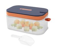 Trays for Freezer, 32 Compartments, Easy Removable Mould with Creator Lid, Ice Maker with Drawer Container, for Cocktails, Wine, Whiskey, Bourbon, Vodka, Coffee, Cooling Drink, Juice, Fridge