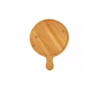 Trays Hotel Restaurant Tray Bamboo Solid Wood Circular Plate Water Cup Household Wooden Pizza Board Serving Trays