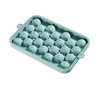 Trays - Ice Ball Tray with Easy Release | 25 Grids Silicone Gadget Making Container, Ice Ball Maker Mould for Drinks Whiskey Cocktails Tea Home Party Picnics