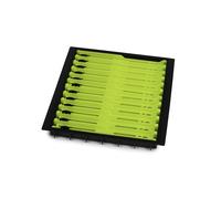 Trays Matrix Pole Winder Tray 12 Winders Yellow 18 cm