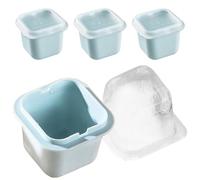 Trays, Silicone Large Tray, Easy Release Ice Cubes, Flexible Tray, Jumbo Tray, Silicone Ice Moulds for Freezer, Kitchen Bar, Cocktails, Whisky, Drinks K