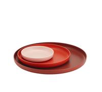 Trays Tray Set with 3 Red