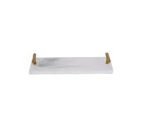Trays White Home Tray Bathroom Toiletries Bedroom Desktop Decoration Storage Aromatherapy Skincare Product Serving Trays