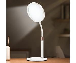 Trayvespace SAD Lamp, SAD Light Therapy Lamp, UV-Free 10000 Lux Sun Lamp Therapy with 3 Light Colors & 9 Adjustable Brightness & 3 Timer for Lift Mood