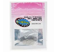 TRB RC M8x10mm Dia. Steel Shim Pack 10ea 0.1, 0.2, 0.3, 0.5mm Width