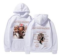 Trconk Central Cee Merch Hoodie Printed Fashion Long Sleeves Pullover Sweatshirt Oversized Casual Hoodie For Men Women XS~4XL-white||xx_l