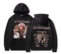 Trconk Central Cee Merch Hoodie Printed Fashion Long Sleeves Pullover Sweatshirt Oversized Casual Hoodie For Men Women XS~4XL-black||m