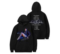 Trconk Kehlani Crash Album Merch Hoodie Printed Unisex Long Sleeve Sweatshirt Fashion Casual Pullovers Hoodies Streetwear For Men Women XS~4XL-black||M