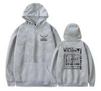 Trconk Lainey Wilson Merch Hoodie Men/Women Harajuku Casual Pullover Sweatshirt Unisex Couple Pullover Hoodies Oversized Tops XXS~4XL-Grey||L