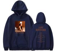 Trconk Laufey Bewitched Tour Merch Hoodie Harajuku Casual Long Sleeve Sweatshirt Men Women Printed Fashion Pullover Hoodies XXS~4XL-blue||M