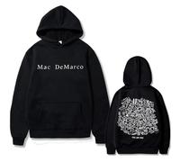 Trconk Mac Demarco This Old Dog Album Merch Hoodie Men Women Double Sided Printed Long Sleeve Hoodies Fashion Unisex Pullover Sweatshirts XS~4XL-black||XL