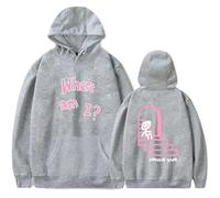 Trconk Natalie Jane Hoodie Unisex Printed Long Sleeve Pullover Tops Casual Sweatshirts Fashion Couple Hoodies For Men Women XS~4XL-Grey||S