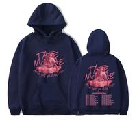 Trconk Tate McRae Merch Are We Flying Hoodie 2D Fashion Print Pullover Sweatshirts Unisex Casual Long Sleeve Hoodies XXS-4XL-blue||XL