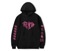 Trconk Tate McRae Merch Hoodies Men Women 2D Printed Unisex Pullover Hoodies Casual Oversized Long Sleeve Sweatshirt Streetwear XXS-4XL-Black||XL