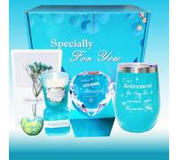 Trcousoa Retirement Gift for Women: Happy Retirement Gifts for Coworker, Boss, Teachers, Nurses, Mom, Grandma