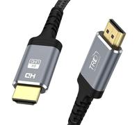 TRD 5M 8K HDMI Cable, 8K 2.1 cable @60HZ hdmi, 4K@120HZ, HDMI eARC Cable, Dolby, Compatible with Latest game console, TV/3D, Ethernet, PS3, PS4, Projector, Soundbar