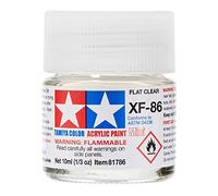 Tamiya 81786 Acrylic Mini XF-86 Flat Clear