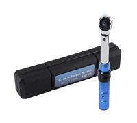 TRDEWR 2-14Nm Preset Torque Wrench 1/4 Inch Drive Mirror Polish High Accuracy with Plastic Case for Bicycle Car Repair Precise