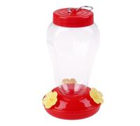 TRDEWR Birdhouse Field Feeding Hummingbird Bottle Hanging Garden Outdoor Plastic Flower Iron Hook Feeder Yard Window Bird Drinker Easy Assembly