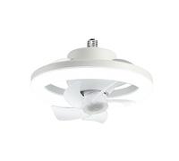 TRDEWR Ceiling Fan Light 30/48/60W 3-Speed Cooling Fan Ceiling Light Remote Control E27 Lamp Holder 3-Gear Dimmable Electric Fan Lamp Good Light and Shadow Effects(48W No Wire)