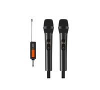 TRDEWR Complete 2-channel Wireless Microphone, UHF, Multi-tour Dead, Determine The Transmitter, Dynamic Mic, Karaoke Party, Church FB-U326 Universal Compatibility