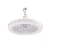 TRDEWR E27 LED Ceiling Fan Lamp 3-Gear Speed Cooling Fan Remote Control Fan Light Dimmable Ceiling Light Electric Fan Ventilator Lamp Good Light and Shadow Effects(Style 4)