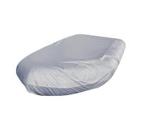 TRDEWR Inflatable Boat Cover V Shape Waterproof Dustproof Anti UV Rain Snow Dinghy Fishing Rubber Marine Universal Kayak Versatile Protection(Grey,330x165x46cm)