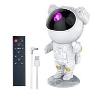 TRDEWR Kids Star Projector Night Light with Remote Control 360°Adjustable Design Astronaut Nebula Galaxy Lighting Create an Atmosphere(A)