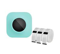 TRDEWR Label Maker Q30S Label Maker Machine Mini Pocket Bluetooth Thermal Label Printer DIY Date Sticker Label Machine Various Label Paper Effortless Connectivity(Green C)