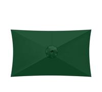 TRDEWR Umbrella Replacement Canopy Canopys Polyester Cloth 200x300CM UV-protected And Breathable Outdoor Garden Rainproof Square Patio Umbrella Compact Umbrella(Green)
