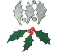 Trdxxx Holly Berries Scrapbooking Die Cut for DIY Embossing Card Making