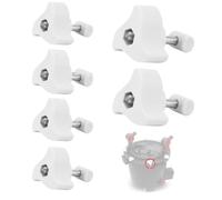 Trdzi 6 Pack Lid Fasteners for Fluval FX2 FX4 FX5 FX6 Filters: A20215 Lock Lid for Filter Lock Nut Clamp