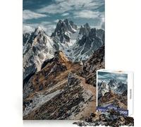 Tre Cime Di Lavaredo Jigsaw Puzzle for Teenagers 1000 Pieces Smart Training Mindful Leisure Flawless Cut Thoughtful Gift (50x75cm)