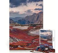 Tre Cime Di Lavaredo National Park Adult Jigsaw Puzzles1000 Pieces Smart Exercise Peaceful Recreation Accurate Edges Chic Xmas Gift (38x26cm)