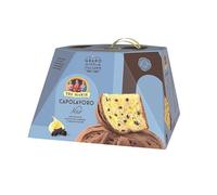 Tre Marie Panettone Capolavoro Noir with Extra Dark Chocolate Pieces and Vanilla Sauce 830 g