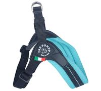 Tre Ponti Dog Harness Easy Fit Soft Mesh Menta Reflective Breathable